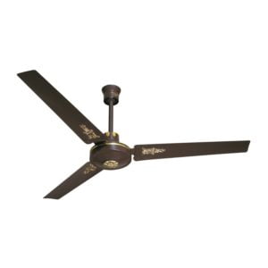 USCF-159 Bulk Buy 56 Inch Strong Wind Industrial Ceiling Fan 3 Metal Blades with Gold Design