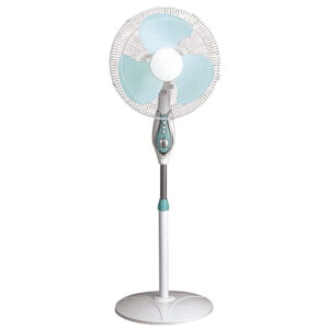 USDC-409 Rechargeable Standing Fan Suppliers 16 Inch DC Solar Stand Fan with Timer