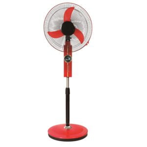 USDC-420 Rechargeable Pedestal Fan Suppliers 16 Inch Solar Standing Fan with Led Light