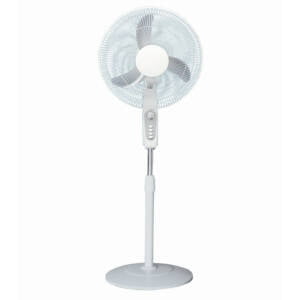 USSF-710 Pedestal Fans Suppliers 16 Inch 3 PP Blades Standing Fan with Remote Control and Timer