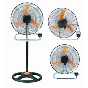 USSF-762 Customized Industrial Fan 18 Inch 3 in 1 Stand + Desk + Wall Fan with High Velocity Strong Wind