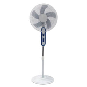 USSF-964 China Pedestal Fan Suppliers 16 Inch 5 PP Blades Standing Fan with Timer